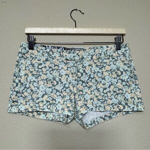 Volcom shorts women 3 cotton blend pastel floral low rise mini shorts
